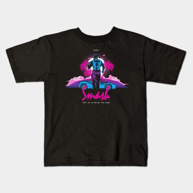 Smash Kids T-Shirt by AndreusD